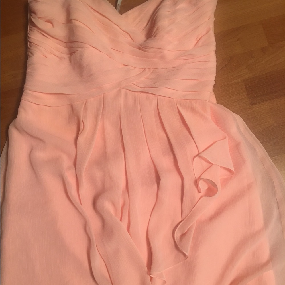 Peach mini Gown